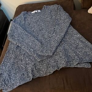 Eight Eight Eight Navy and Gray Crew Neck Sweater